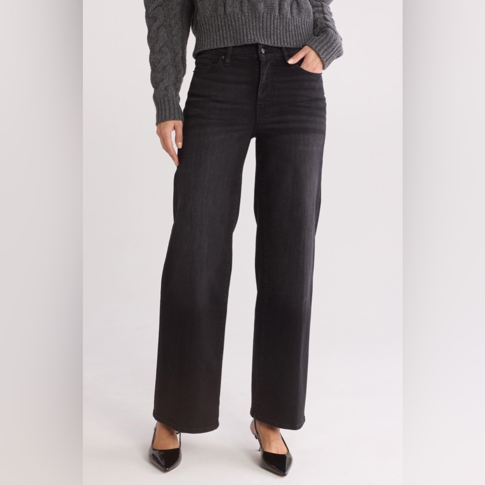 Frame Denim Le Slim Palazzo Wide Leg Jeans in Tilt / Size 28